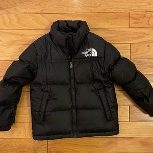The North Face Boys Nuptse Jacket - Black - Small (7/8)